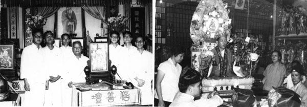 吳錦文道長當年率領港澳弟子參加香港道教聯合會的萬緣法會。
